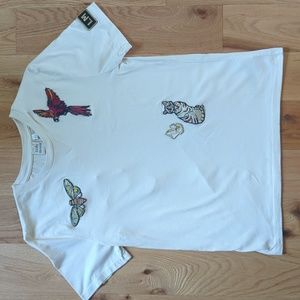 Wilfred | Little Moon. Women's White T-shirt. Size XXS.